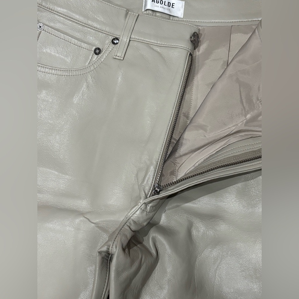Recycled Leather 90's Pinch Waist in Toast
AGOLDE - Picture 9 of 9